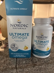 Dầu Cá Omega-3 Nordic Naturals Ultimate Omega 1280mg (180 Viên): Đỉnh Cao Chăm Sóc Não Bộ Và Tim Mạch