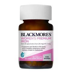 Viên Sắt Cho Bà Bầu Blackmores Women’s Premium 30 Viên - Úc