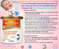 Sữa Công Thức Nutramigen Hypoallergenic LGG Cho Bé Từ 12 Tháng Tuổi Trở Lên 2026 – Nutramigen 3 LGG Complete Không Đạm Sữa Bò Không Lactose An Toàn Tăng Cân Hỗ Trợ Tiêu Hóa Miễn Dịch Với Probiotic LGG Chính Hãng Mead Johnson Mỹ Giá Rẻ Cho Trẻ Dị Ứng Đạm Sữa Bò