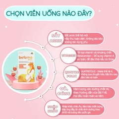 Viên uống Vitamin tổng hợp Aplicaps Befoma Mujer bổ sung Sắt, Vitamin và khoáng chất cho bà bầu (30 viên)