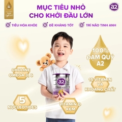 Sữa A2 Platinum Junior Milk Drink Số 4 Lon 900g (Từ 3 Tuổi Trở Lên) 2026 – Sữa A2 Đạm Quý A2 Nhập Khẩu New Zealand Tự Nhiên Dễ Tiêu Hóa Hỗ Trợ Phát Triển Chiều Cao Trí Não Hệ Miễn Dịch Sức Khỏe Toàn Diện An Toàn Không Đạm A1 Không GMO Chính Hãng Úc Giá Rẻ Cho Trẻ Tiền Học Đường