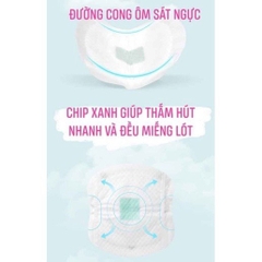 Miếng lót thấm sữa Cao Cấp V-Coool (50 miếng) Thấm Hút Chống Tràn Tuyệt Đối