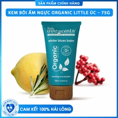 Kem bôi ấm ngực Organic Little Innoscents Úc – 75g (Từ sơ sinh +)