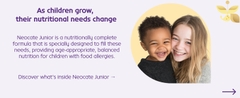 Sữa Công Thức Nutricia Neocate Junior Không Gây Dị Ứng Không Chứa Sữa Bò Công Thức Dựa Trên Axit Amin Dành Cho Trẻ Từ 1 Tuổi Trở Lên 2026 – Neocate Junior Hương Vani Lon 14.1 Oz (400g) Hỗ Trợ Tăng Cân Tiêu Hóa Miễn Dịch Cho Trẻ Mới Biết Đi Trẻ Em Thanh Thiếu Niên Dị Ứng Đạm Sữa Bò Chính Hãng Mỹ Giá Rẻ