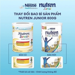 Sữa Nutren Junior 800g Cho Bé Suy Dinh Dưỡng Kém Hấp Thu 2026 – Sữa Dinh Dưỡng Cao Năng Lượng Bổ Sung Hoặc Thay Thế Bữa Ăn Hỗ Trợ Tăng Cân Khỏe Mạnh Cho Bé Ăn Uống Kém, Bé Bệnh Đang Hồi Phục, Còi Cọc Chính Hãng Nestlé Giá Rẻ