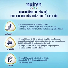 Sữa Nutren Junior 800g Cho Bé Suy Dinh Dưỡng Kém Hấp Thu 2026 – Sữa Dinh Dưỡng Cao Năng Lượng Bổ Sung Hoặc Thay Thế Bữa Ăn Hỗ Trợ Tăng Cân Khỏe Mạnh Cho Bé Ăn Uống Kém, Bé Bệnh Đang Hồi Phục, Còi Cọc Chính Hãng Nestlé Giá Rẻ