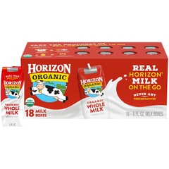 Sữa Tươi Nguyên Kem Hữu Cơ Horizon (Thùng 18 Hộp): Dinh Dưỡng Vàng Tiện Lợi Cho Cả Gia Đình