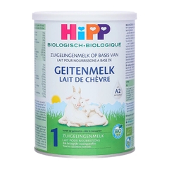 Sữa Dê HiPP Organic Số 1 400g Cho Bé Dị Ứng Đạm Sữa Bò 2026 – Sữa Dê Hữu Cơ Đức Beta-Casein A2 Dễ Tiêu Hóa Giảm Đầy Hơi Táo Bón Bổ Sung DHA ARA Hỗ Trợ Trí Não Miễn Dịch Chính Hãng 