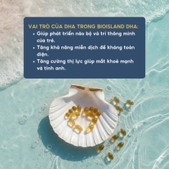 Bio Island DHA Cho Bà Bầu & Calcium Hữu Cơ 60 Viên – Bổ Sung DHA 210mg + Canxi Sữa Bò Hữu Cơ Hỗ Trợ Trí Não, Xương Thai Nhi Phát Triển Toàn Diện
