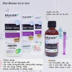 Siro mũi Brauer Runny Nose cho bé từ 6 tháng - 100ml