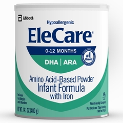 🍼 SỮA BỘT KHÔNG GÂY DỊ ỨNG CHO BÉ – ELECARE INFANT HYPOALLERGENIC FORMULA 400G (14.1 OZ)