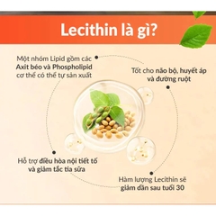🌟 NOW SUNFLOWER LECITHIN 1200MG (100 VIÊN) – NGĂN NGỪA TẮC TIA SỮA, THÔNG SỮA HIỆU QUẢ CHO MẸ SAU SINH, CHO CON BÚ AN TOÀN! 🌟