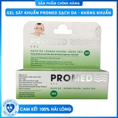 Gel sát khuẩn PROMED SẠCH DA - KHÁNG KHUẨN - NGỪA SẸO