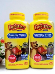 Kẹo Dẻo Bổ Sung Vitamin Gấu Lil'Critter Gummy Vites Multivitamin Complete Cho Trẻ Từ 2 Tuổi 300 Viên