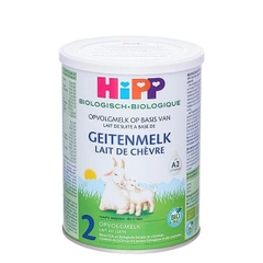Sữa Dê HiPP Organic Số 2 400g Cho Bé Dị Ứng Đạm Sữa Bò 2026 – Sữa Dê Hữu Cơ Đức Beta-Casein A2 Dễ Tiêu Hóa Giảm Đầy Hơi Táo Bón Bổ Sung DHA ARA Hỗ Trợ Trí Não Miễn Dịch Chính Hãng 