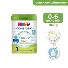 🍼 Sữa bột HiPP Organic Combiotic số 1 (800g)
