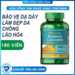 VIÊN UỐNG TINH NGHỆ VÀNG CURCUMIN PURITAN'S PRIDE 500mg