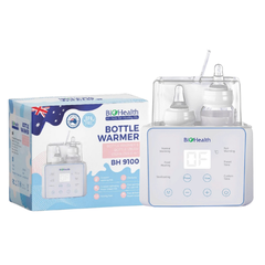 Máy hâm sữa tiệt trùng 2 bình BioHealth BH9100
