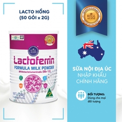 Sữa Hoàng Gia Úc Lactoferrin Formula Milk Powder Bifidobacterium Bb-12 - Hỗ Trợ Miễn Dịch (Hộp 50 Gói)