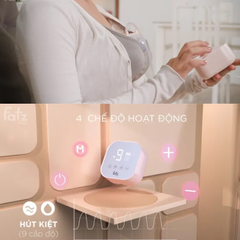 Máy hút sữa điện đôi rảnh tay Twinfree 1 Fatzbaby