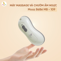 Máy Massage Và Chườm Ấm Ngực Moaz BéBé MB-109 – Máy Massage Ngực Cho Mẹ Bỉm Gọn Nhẹ Ôm Sát, 2 Mức Chườm Ấm 3 Mức Massage Kích Sữa Thoải Mái, Phù Hợp Mọi Dáng Ngực