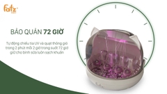 Máy úp bình sữa, tiệt trùng UVC, Sấy Khô & Bảo quản Tidy 1 Fatzbaby