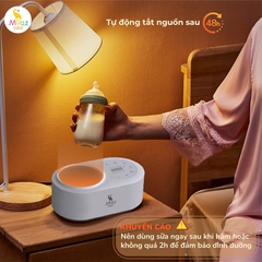 Máy Hâm Sữa Không Dùng Nước Moaz BéBé MB-087 – Máy Hâm Sữa Rã Đông, Giữ Nhiệt, Hẹn Giờ Tiên Tiến Cho Bé Sơ Sinh, Thiết Kế Nhật Bản