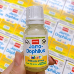 Men đẩy đờm Jarro Dophilus infant Probiotic Drops (0-6 tháng) chai 15ml từ Mỹ