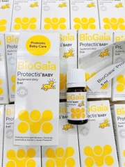 Men Vi Sinh BioGaia Protectis Baby Drops 5ml Cho Bé Sơ Sinh 2026 – Men Vi Sinh Lactobacillus Reuteri DSM 17938 Hỗ Trợ Giảm Khóc Dạ Đề Rối Loạn Tiêu Hóa Tăng Cường Miễn Dịch An Toàn Không Đường Chính Hãng Thụy Điển Giá Rẻ