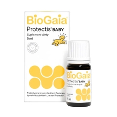 Men Vi Sinh BioGaia Protectis Baby Drops 5ml Cho Bé Sơ Sinh 2026 – Men Vi Sinh Lactobacillus Reuteri DSM 17938 Hỗ Trợ Giảm Khóc Dạ Đề Rối Loạn Tiêu Hóa Tăng Cường Miễn Dịch An Toàn Không Đường Chính Hãng Thụy Điển Giá Rẻ