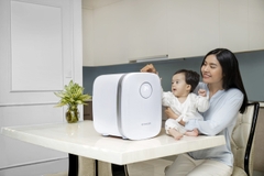 Máy tiệt trùng sấy khô khử mùi bằng tia UV Ecomom 202 Pro Advanced, White