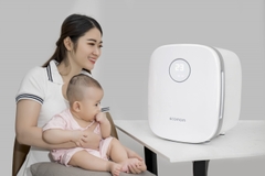 Máy tiệt trùng sấy khô khử mùi bằng tia UV Ecomom 202 Pro Advanced, White