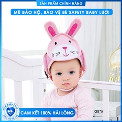 MŨ BẢO HỘ, BẢO VỆ BÉ SAFETY BABY LƯỚI HÌNH THÚ DỄ THƯƠNG