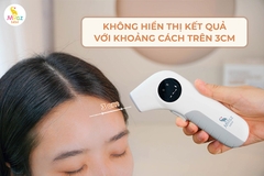 Nhiệt Kế Hồng Ngoại Moaz BéBé MB-097 – Nhiệt Kế Đo Nhiệt Độ Cho Bé Sơ Sinh Chính Xác Nhanh Chóng, Lưu Trữ Kết Quả Chuyển Đổi Độ F C Nhỏ Gọn Tiện Lợi