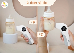 Nhiệt Kế Hồng Ngoại Moaz BéBé MB-097 – Nhiệt Kế Đo Nhiệt Độ Cho Bé Sơ Sinh Chính Xác Nhanh Chóng, Lưu Trữ Kết Quả Chuyển Đổi Độ F C Nhỏ Gọn Tiện Lợi