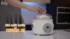 NỒI HẦM CÁCH THUỶ 2 TẦNG 1.0L - STEW 2 - FB9110ZT