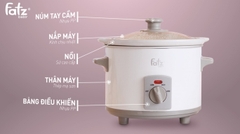 NỒI NẤU CHẬM 1.5L - SLOW 1 - FB9015MH (MÀU TRẮNG)