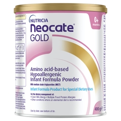 Sữa Neocate® Gold 400g – Giải Pháp Tối Ưu Cho Bé Dị Ứng Đạm Sữa Bò Từ 0 Tháng Tuổi