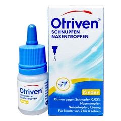 Thuốc Nhỏ Mũi Otriven 0,05% / 0.025% Nasentropfen Cho Bé 2- 6 Tuổi, 10ml