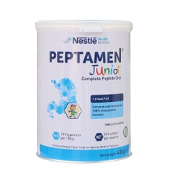 Sữa Bột Peptamen Junior Cho Trẻ Kém Hấp Thụ Suy Dinh Dưỡng 400g 2026 – Sữa Đặc Trị Peptamen Junior Thủy Phân Protein Dễ Hấp Thu MCT Cao Năng Lượng Hỗ Trợ Tăng Cân Khỏe Mạnh Cho Bé Suy Dinh Dưỡng Rối Loạn Tiêu Hóa Chính Hãng Nestlé Mỹ Giá Rẻ
