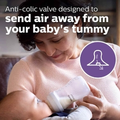 Set 2 núm ti Philips Avent Natural Response số 5 cho bé từ 6m+ (New Version)