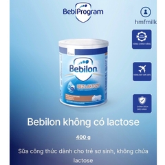 Sữa Bột Bebilon Free Lactose Balan 400g – Sữa Cho Bé Tiêu Chảy, Bất Dung Nạp Lactose Từ Sơ Sinh, Dễ Tiêu Hóa, Tăng Cân Nhanh