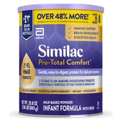 Sữa Công Thức Similac Pro-Total Comfort - Dịu Nhẹ Cho Bé, Hỗ Trợ Miễn Dịch Tốt Nhất