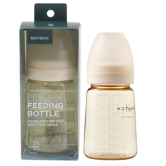 Bình Sữa PPSU Hàn Quốc Mother-K 180ml (Kem)