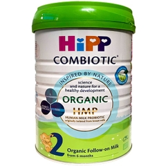🍼 Sữa HiPP Organic Combiotic số 2 – Sữa Hữu Cơ Chuẩn Châu Âu Cho Bé Từ 6-12 Tháng
