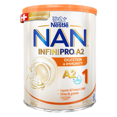 Sữa NAN INFINIPRO A2 800g Số 1 (0-1 Tuổi) – Dinh Dưỡng Đạm A2 và 5HMO Cho Trẻ Sơ Sinh