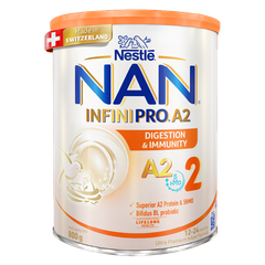 Sữa Bột NAN INFINIPRO A2 Số 2 800g Cho Trẻ 1-2 Tuổi – Dinh Dưỡng Toàn Diện