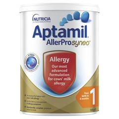 Sữa Aptamil AllerPro Syneo Số 1 900g – Giải Pháp Tốt Nhất Cho Bé Dị Ứng Đạm Sữa Bò 0-6 Tháng
