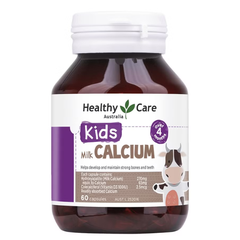 Viên sữa bổ sung canxi cho bé Healthy Care Milk Calcium 60 viên