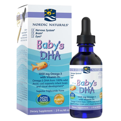 Siro Baby DHA Nordic Naturals 1050mg Omega-3 300IU Vitamin D3 60ml của Mỹ